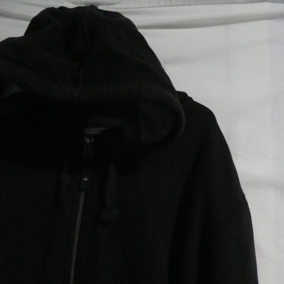 WINDRIVER OUTFITTING CO. | 2 xl | Black Zip-Up Heavyweight Hooded Sweatshirt - Picture 5 of 15